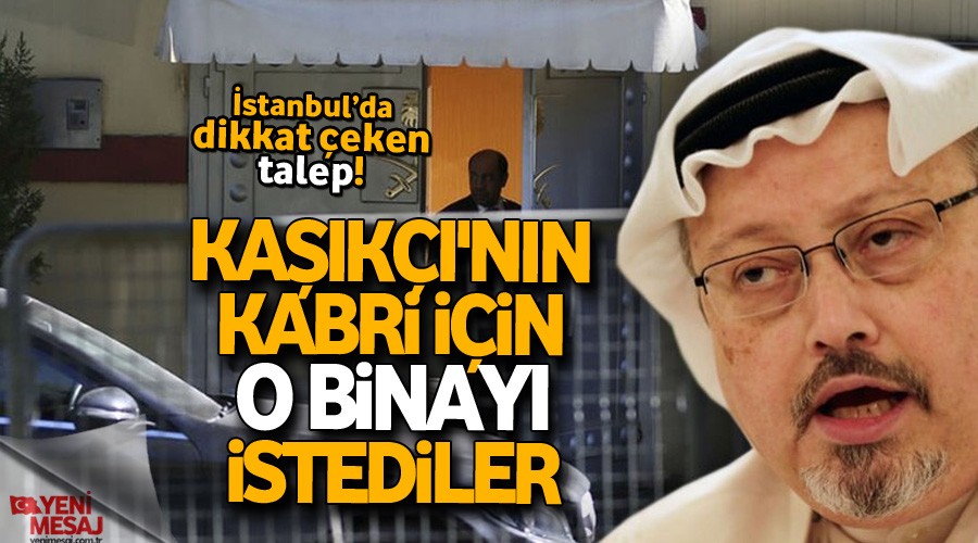 Kaşıkçı'nın kabri için o binayı istediler