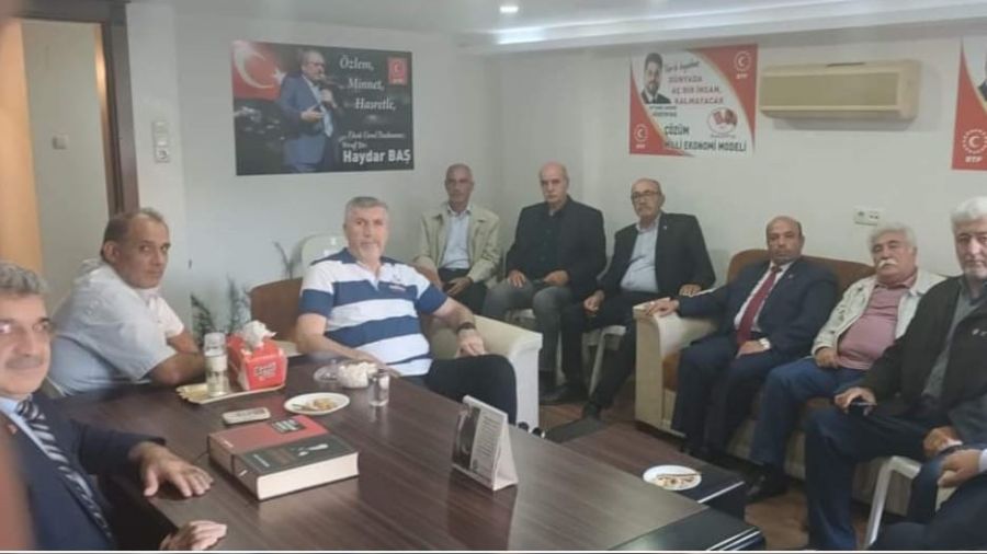 Kilis'te CHP'den BTP'ye ziyaret