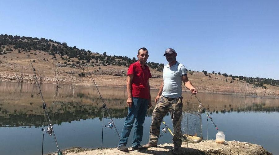 Kureyşler barajında su ürünleri denetimi