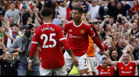 Ronaldo'dan Manchester'a muhteşem dönüş