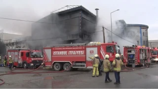 Silivri'de fabrikada çıkan yangın kontrol altına alındı