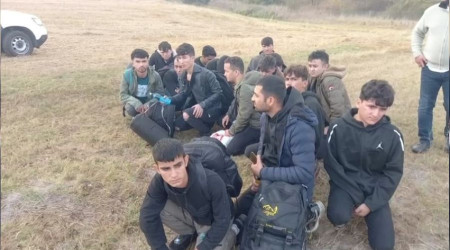 Sınırda yakalanamayan 87 kaçak göçmen Tekirdağ'da yakalandı