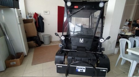 Sivas'ta kendi kendini şarj eden otomobil üretildi