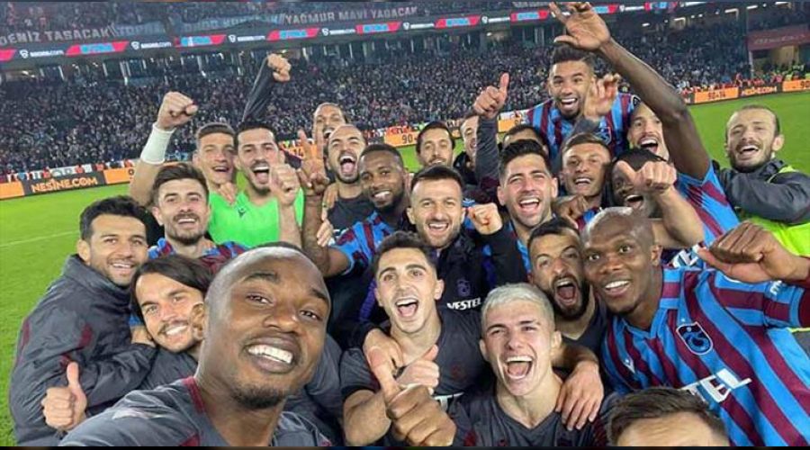 Trabzonspor'un kozu iç saha