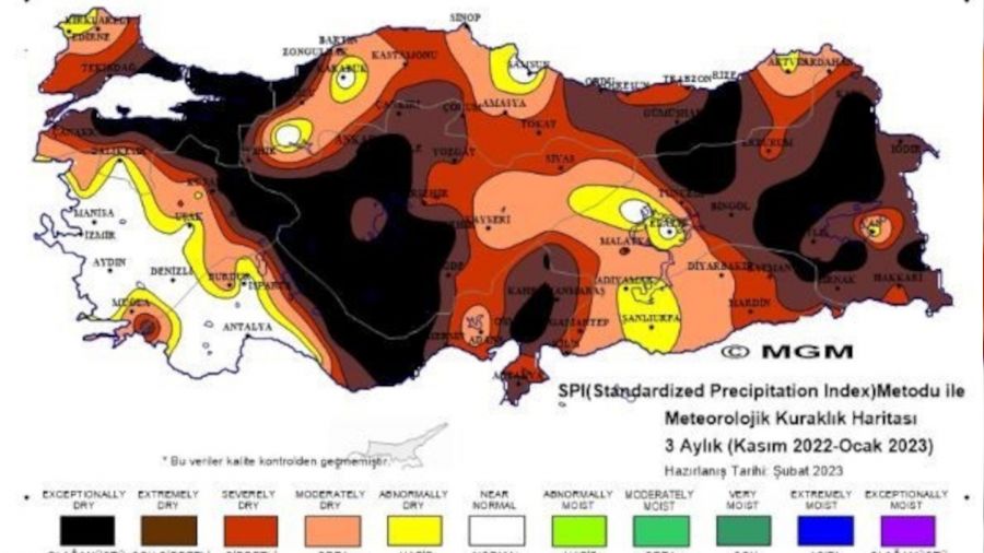 Afyonkarahisar olağanüstü kuraklık tehlikesi altında