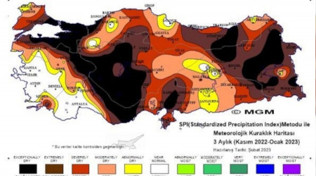 Afyonkarahisar olağanüstü kuraklık tehlikesi altında