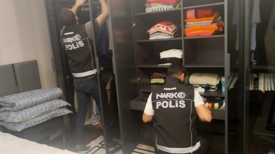 Ankara'da uyuşturucu ve fuhuş ağına 3. dalga operasyon: 15 gözaltı