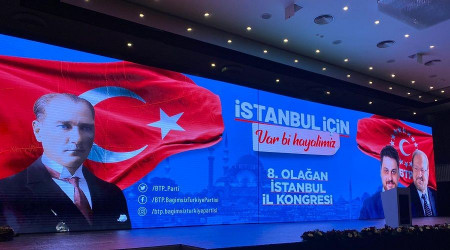 BTP stanbul'da kongre heyecan 