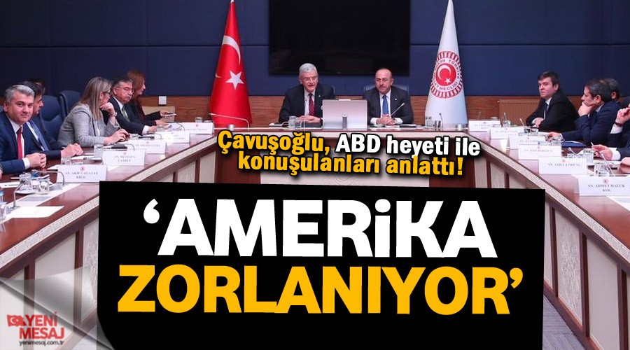 avuolu: ABD, Suriye'den ekilmekte zorlanyor