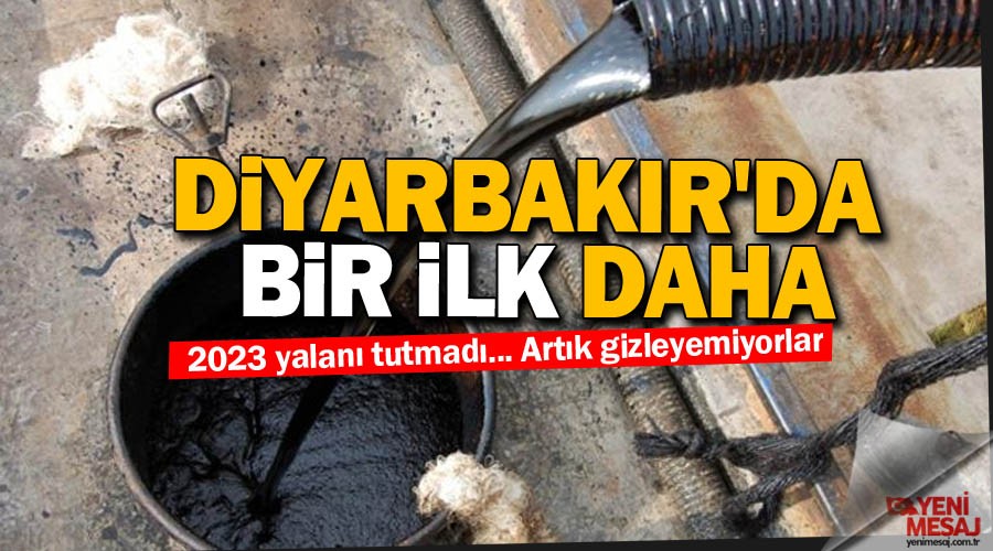 Diyarbakır'da yine petrol keşfedildi