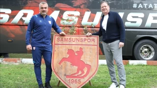 Gisdol Samsunspor'u ziyarete geldi 