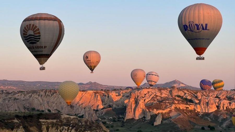 Kapadokya'da turizm uçuyor