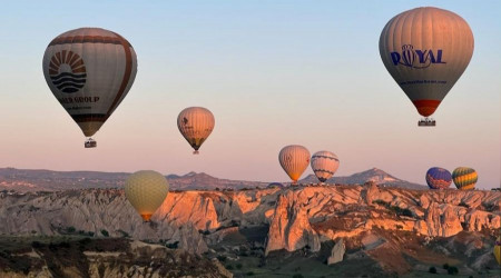 Kapadokya'da turizm uçuyor