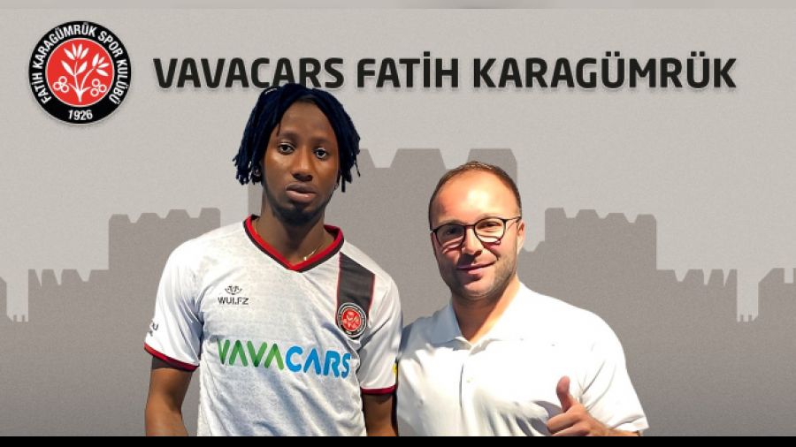 Karagümrük'e Nijeryalı orta saha