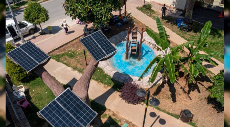 Kendi elektriğini üreten park(lar)