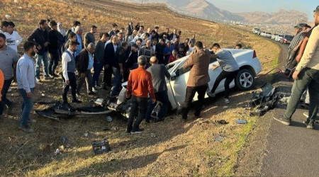 Mardin'de trafik kazası: 2'si ağır 6 yaralı