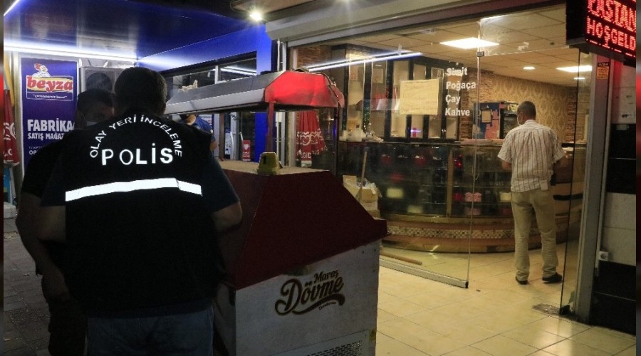 Pastaneye silahlı saldırı: 1 yaralı