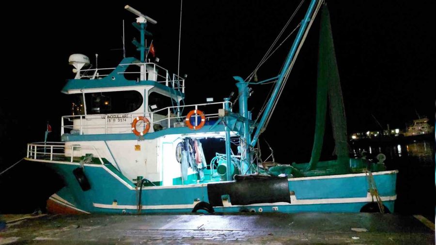 Samsun'da balıkçıların ağına ceset takıldı