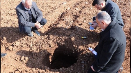 Şanlıurfa'da obruk korkuttu