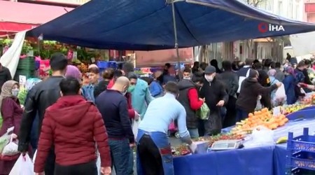 Semt pazarları yine yoğun