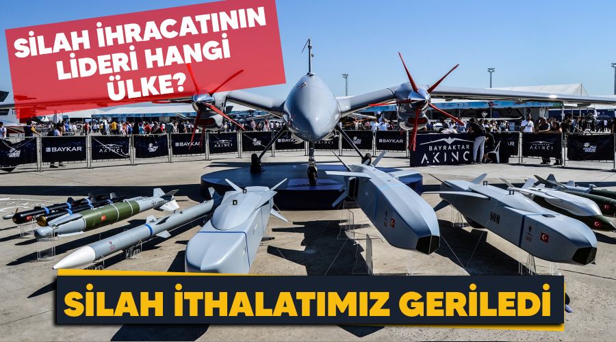Silah ithalatımız geriledi