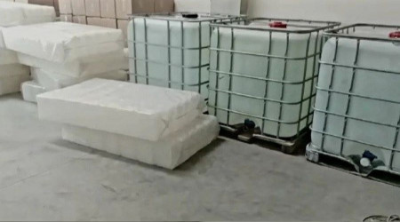 Tekirdağ'da 12 ton etil alkol ele geçirildi