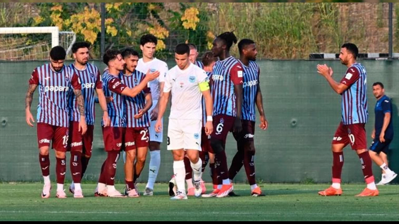 Trabzonspor Zeleznicar' 3-1 malup etti 