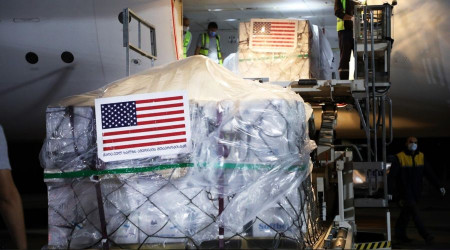 ABD, Gürcistan'a 500 bin doz aşı bağışladı