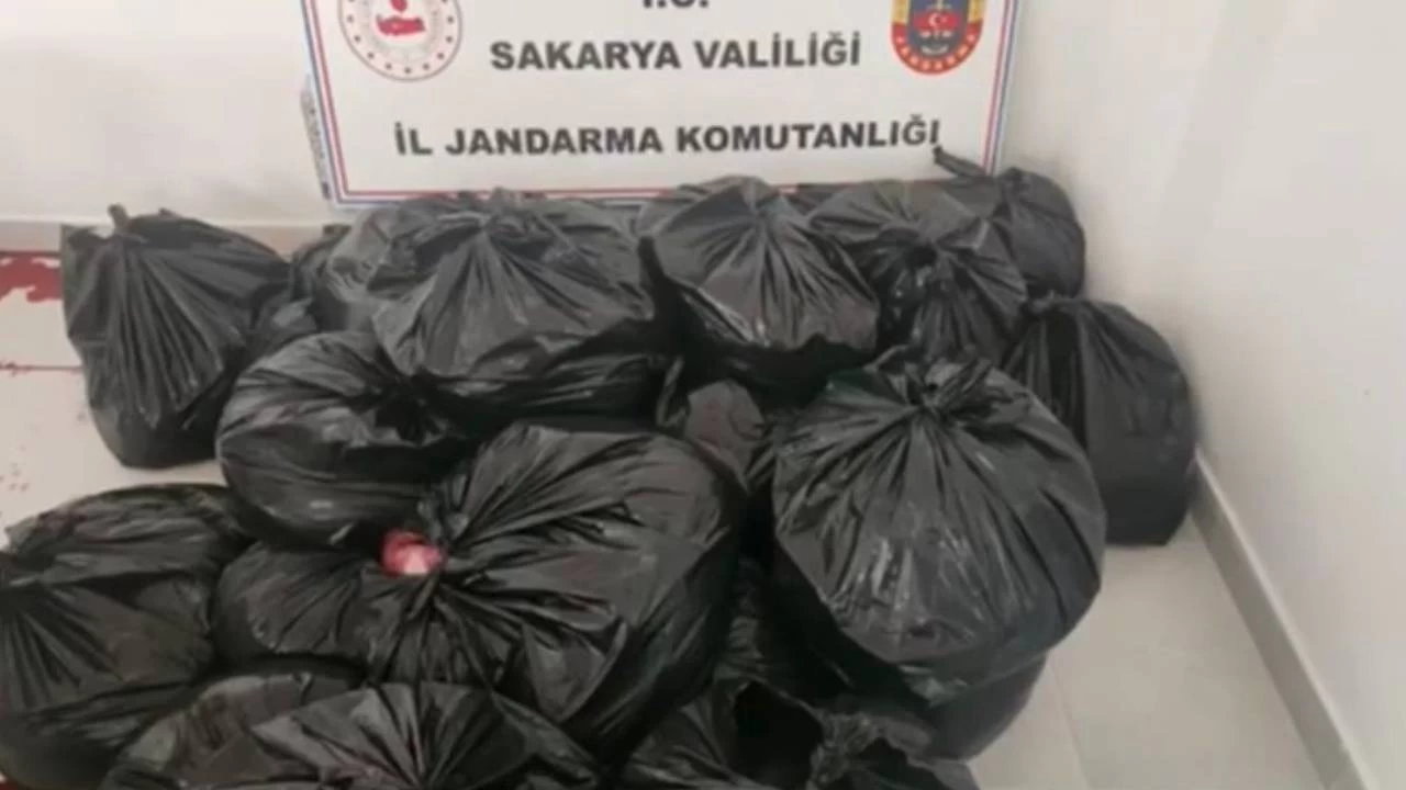 Adana'da kesilen 700 kilogram at ve eşek eti Sakarya'da yakalandı