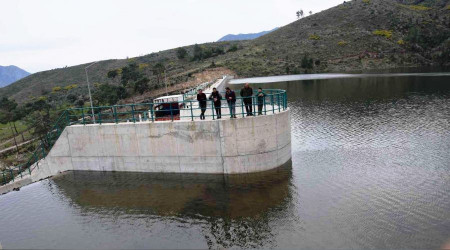 Antalya'da 'dolmaz' denilen baraj taştı