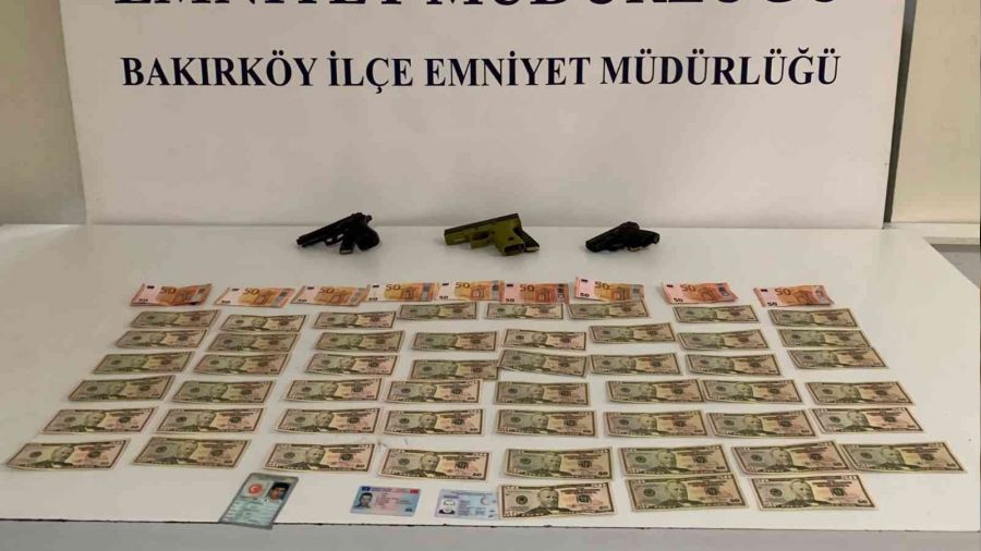 Bakırköy'de kuyumcuya sahte döviz operasyonu: 3 gözaltı