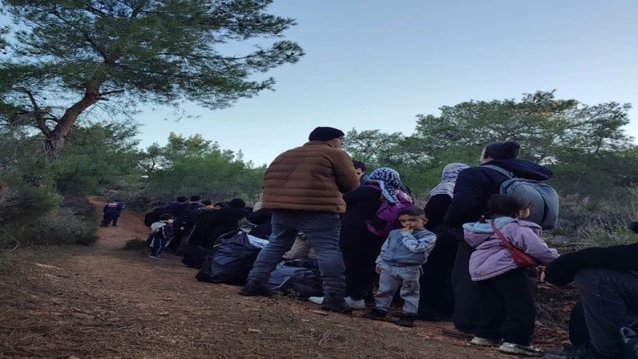 Balkesir'de kaak gmenler, cayrokopter devriyesine takld