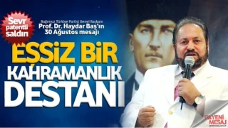 Baş Hocamızın son 30 Ağustos mesajı
