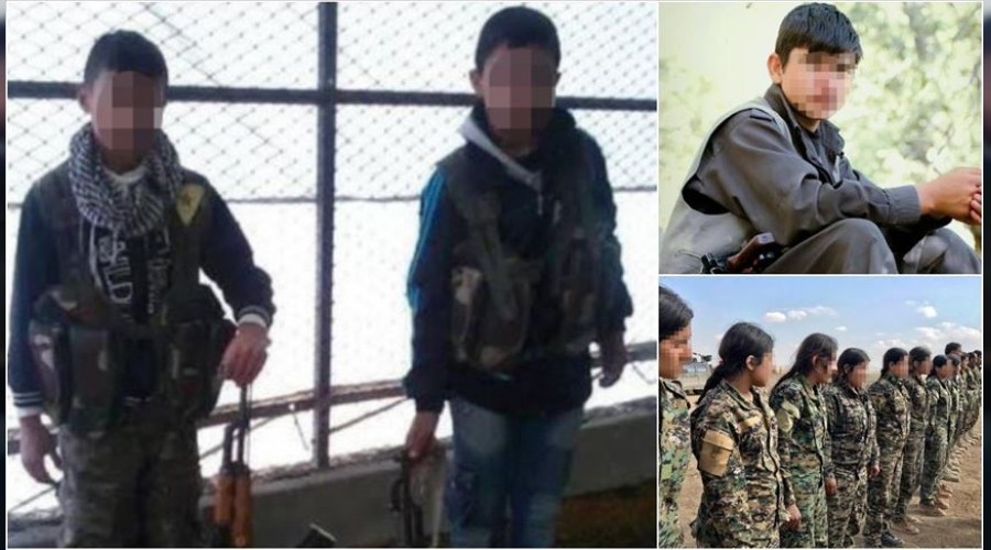 Çocukları ve okulları kullanıyorlar!