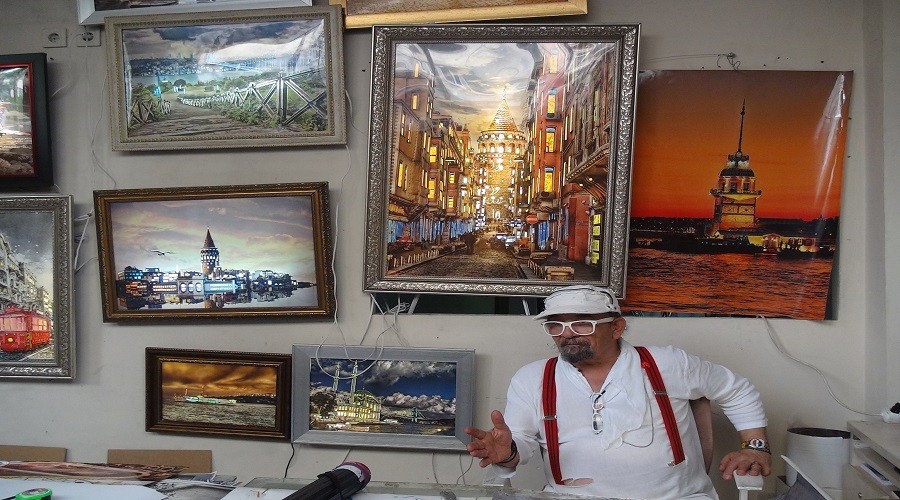 Dnya'da ve Trkiye'de bir ilk: "Ikl 3 boyutlu gravr tablo"