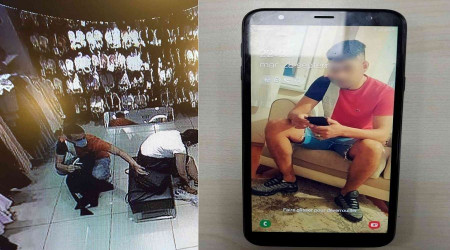 Ekran fotoğrafı şüpheliyi ele verdi