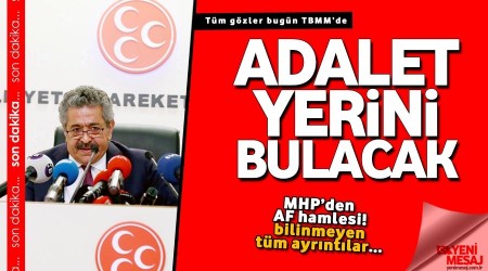 Gözler TBMM'de... Adalet yerini bulacak