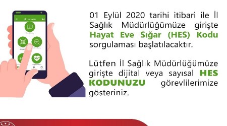 HES kodu olmayan giremeyecek