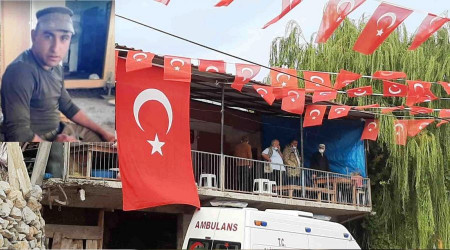 Kahramanmaraş'a şehit ateşi düştü