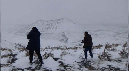 Kar yağışı çiftçileri ve besicileri sevindirdi