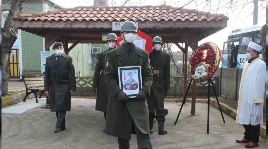 Kıbrıs gazisi son yolculuğuna uğurlandı