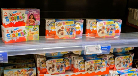 Kinder ürünleri Salmonella skandalının ardından raflara geri döndü