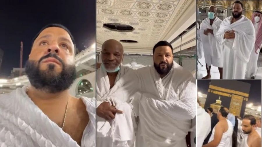 Mike Tyson, nl DJ Khaled ile umre yapt