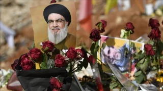 Nasrallah'n cenaze treninde srail'den taciz uuu