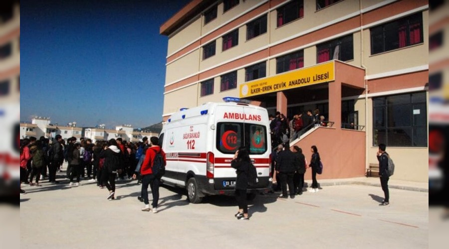 Okul ilaçlamasında 17 öğrenci hastanelik oldu