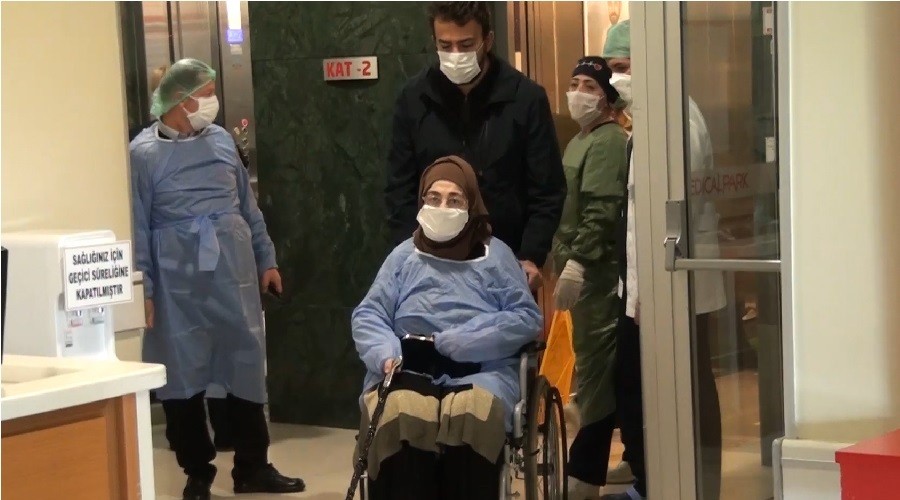 Prof. Dr. Haydar Baş'ın ailesi taburcu edildi