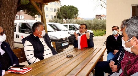 Sarıgöl'de hibe destekleri ile ilgili toplantı yapıldı