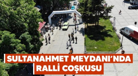 Sultanahmet Meydan'nda ralli cokusu