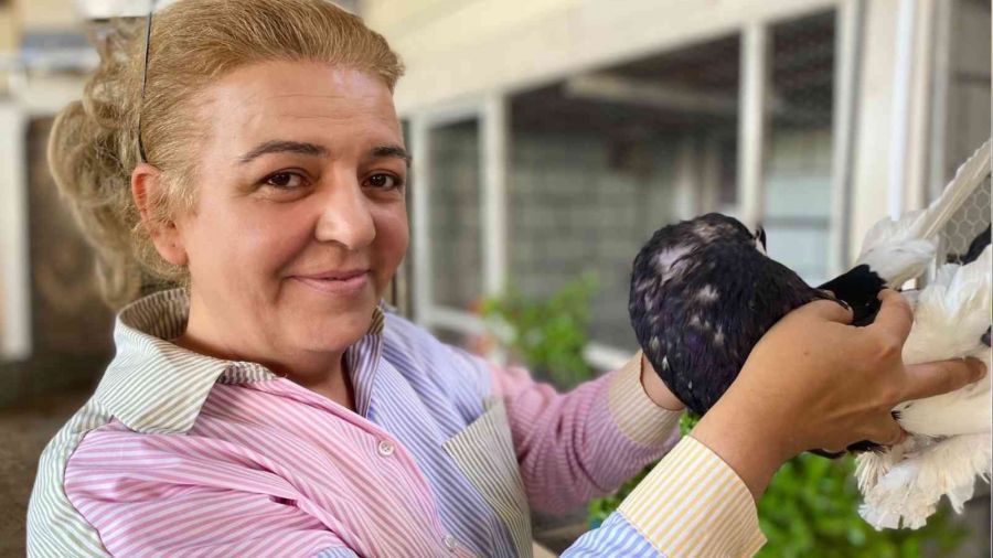 Türkiye'nin 'kuşçu ablası' oldu