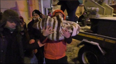 Yangında can pazarı